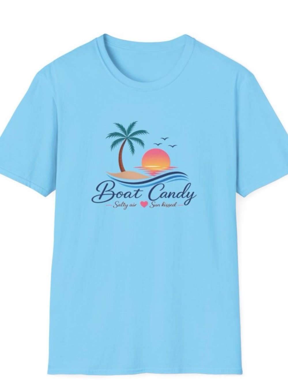 🍭🍬 BOAT CANDY 🍬🍭 Fun Beach/Boat Graphic Unisex Tee
